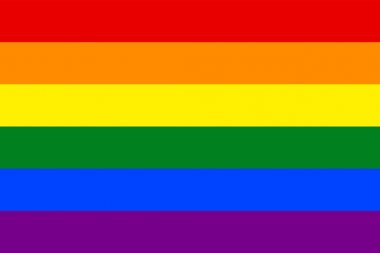 Lgbt gurur bayrağı veya Gökkuşağı gurur bayrağı