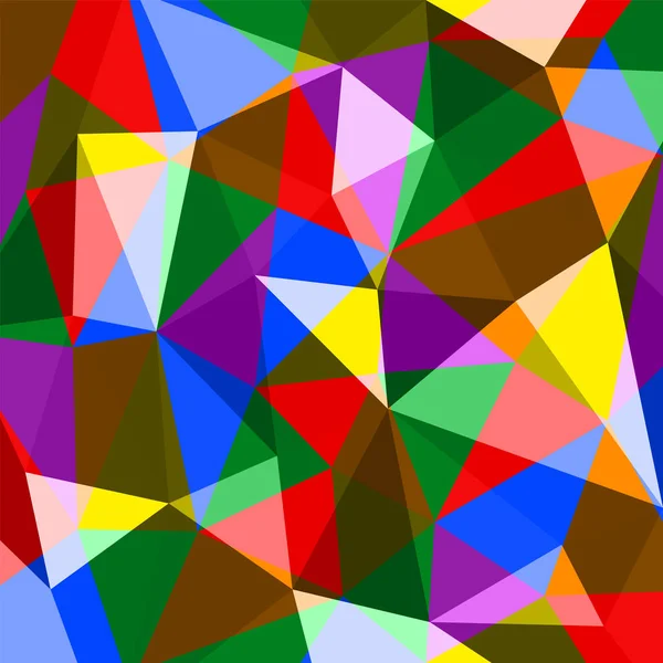 Абстрактный красочный многоугольный фон — стоковый вектор