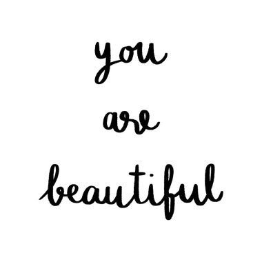 Çok güzel el çizimi harfler.