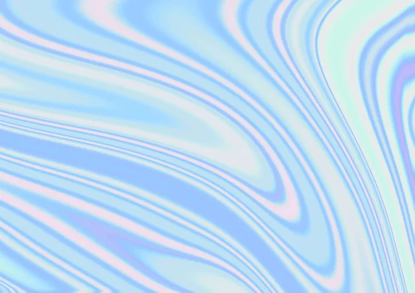 Abstrakt holografisk baggrund med pastelfarver – Stock-vektor