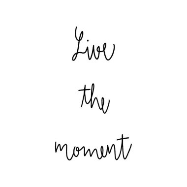 Beyaz arka planda an el yazısı canlı