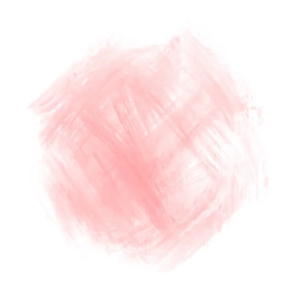 Rotes Aquarell auf weißem Hintergrund — Stockvektor