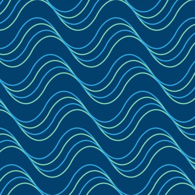 Dalga desenli renkli arka plan