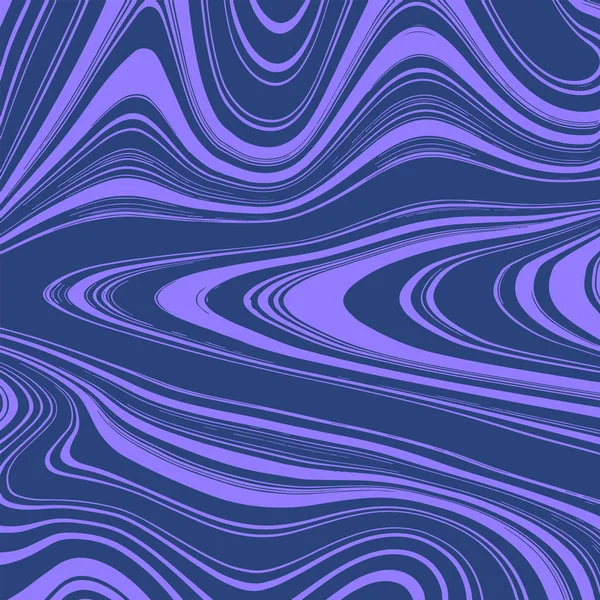 Flüssigkeitseffekt Hintergrund mit violetten und blauen Farben — Stockvektor