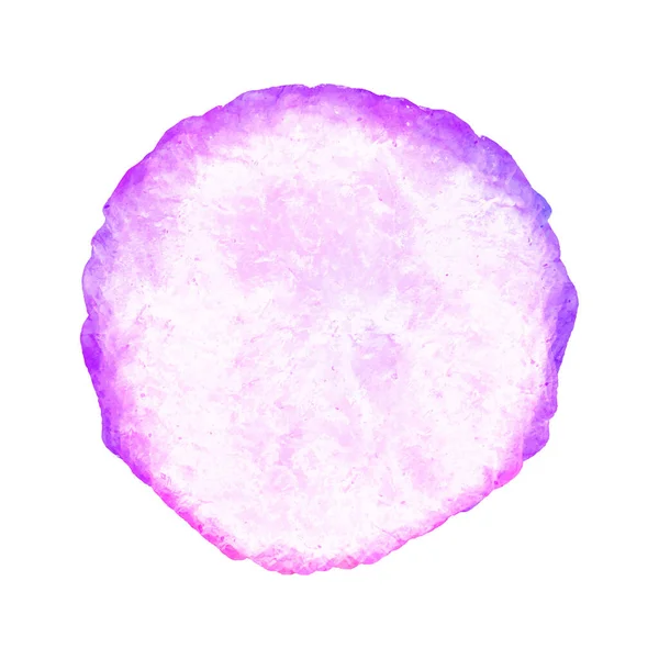 Фиолетовый Розовый Акварель Белом Фоне — стоковый вектор
