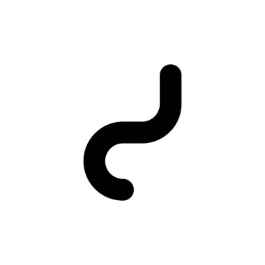 Siyah harfli CJ JC ilk logo simgesi. Modern tipografi tasarım şablon elementleri