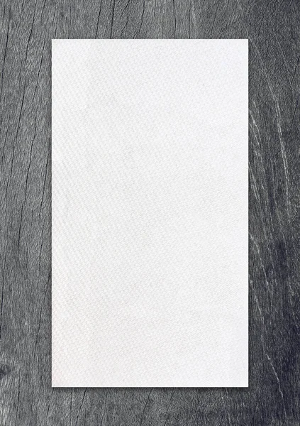 Modèle Papier Tissu Sur Fond Bois Noir Avec Sortir Explorer — Photo