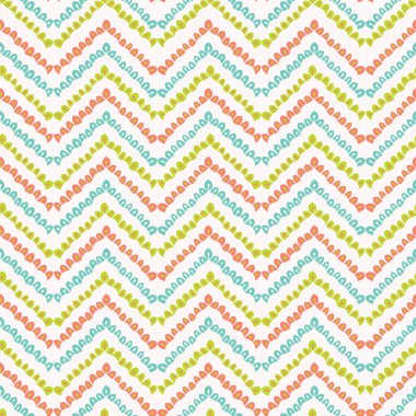 Çok geometrik chevron desen. Sorunsuz tekrar. Çizilmiş vektör çizim el.