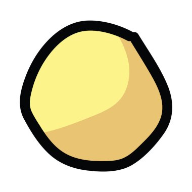 Sevimli dolunay karikatür vektör illüstrasyon motifseti. Gezegen blogu için elle çizilmiş izole gökada elemanları clipart, takımyıldızı grafik, bilimkurgu web düğmeleri.