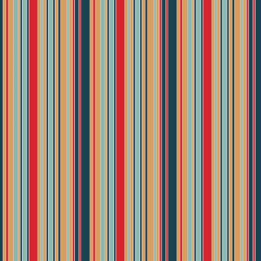 El çizilmiş soyut Noel çizgili sorunsuz desen. Dikey çizgi çizgili arka plan. Kış tatili baskının her yerinde. Şenlikli hediye ambalaj kağıdı, dekor ambalaj illüstrasyon. Vektör ve saat.