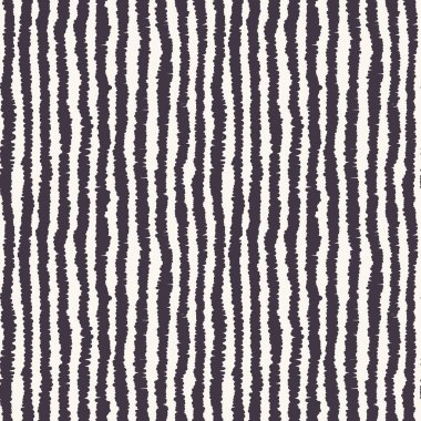 Dikişsiz vektör deseni. Modern organik el dikey çizgiler çizilmiş. Düzensiz fırça darbesi satırları arka planı yineleme. Soyut dokulu. Trendy yüzey tasarımı tekstil, baskı jeo duvar kağıdı her yerinde