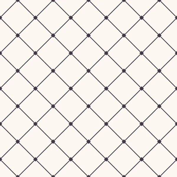 Patrón Sin Costura Dibujado Mano Comprobar Entrecruzado Rejilla Impresión Celdas — Archivo Imágenes Vectoriales