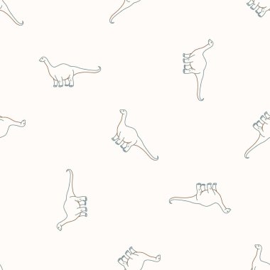 Kusursuz arka plan Apatosaurus dinazor cinsiyet ayrımı yok. Tuhaf asgari 2 tonluk toprak rengi. Çocuk odası duvar kâğıdı ya da karikatür hayvan tarzı baskılar..