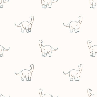 Arkaplan Apatosaurus dinazor cinsiyet ayrımı yok. Tuhaf asgari 2 tonluk toprak rengi. Çocuk odası duvar kâğıdı ya da karikatür hayvan tarzı baskılar..