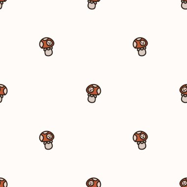 Kusursuz arka plan mantarı. Yüz cinsiyeti olmayan, nötr bebek desenli. Basit, asgari, 2 tonluk dünya rengi. Çocuk odası duvar kâğıdı ya da karikatür hayvan tarzı baskılar..