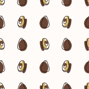 Kusursuz arka plan şirin avokado. Cinsiyet olarak nötr çocuk besin düzeni. Basit, asgari, 2 tonluk dünya rengi. Bebek odası duvar kâğıdı ya da boho dekoratif dekorasyon dekoru.. 