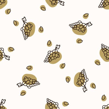 Kusursuz arka plan tatlı üzüm. Cinsiyet olarak nötr çocuk besin düzeni. Basit, asgari, 2 tonluk dünya rengi. Bebek odası duvar kâğıdı ya da boho dekoratif dekorasyon dekoru.. 