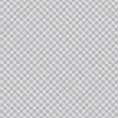 Kusursuz gri gingham arka planı. Fransız köşegen beyaz çiftlik evi tarzı ekoseli kumaş. Örgü kumaşlar kumaş desenlerini her yerde kontrol eder.