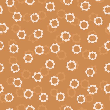 Kusursuz arka plan cinsiyeti nötr bebek çiçek deseni. Basit, asgari, 2 tonluk dünya rengi. Çocuk odası duvar kâğıdı ya da boho modası her yerde..