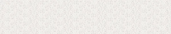 Naadloze rand linnen patroon. Neutrale crème strooi confetti banner achtergrond. Elegante minimale gebroken witte beige textuur. Stijlvolle puntige lint trim. — Stockvector