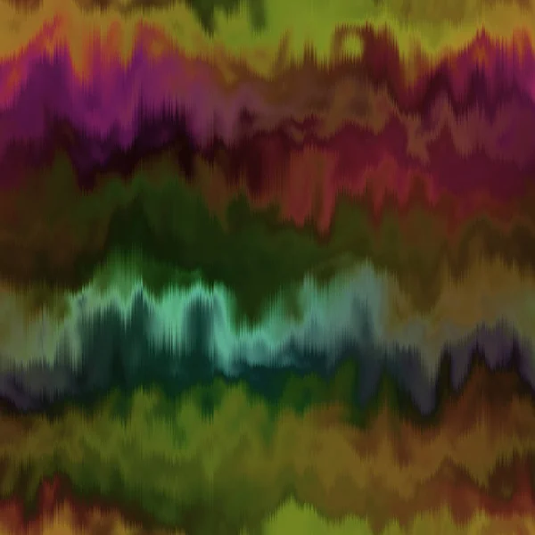 Vervagene verloop glitch abstracte artistieke textuur achtergrond. Golvende onregelmatige bloeden kleurstof naadloos patroon. Digitale ombre vervormd over de hele print. Gevarieerd modern aquareleffect achtergrond. — Stockfoto