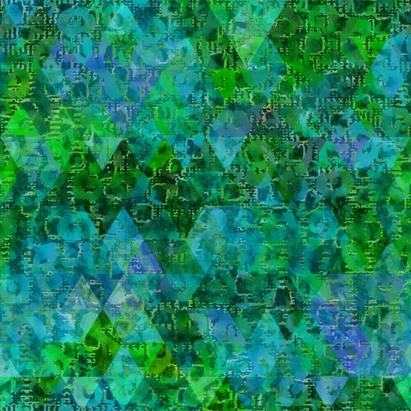 シームレスな活気のある緑の塗装質感。大胆なサイケデリックなネオングリッチの背景。不完全な芸術パターンをスクリブル。面白いカラフルな抽象的な楽しいアート｜print — ストック写真