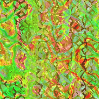 Kusursuz canlı boyanmış doku. Kalın fırça darbesi, boya arızası. Kusurlu sanatsal desenler karala. Her yerde renkli soyut sanat eserleri var.