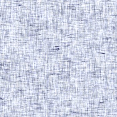 Kusursuz çivit benekli doku. Mavi örülmüş boro pamuk boyalı efekt arka planı. Japonlar batik direncini tekrarlıyor. Sıkıntılı kravat boyası beyazlatıcı. Asya füzyon izin veren kimono tekstili. Giysi izi.