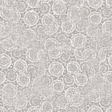 Kusursuz açık gri örgü, keten kumaş dokusu arka planı. Keten kenevir fiber doğal desen. Organik lifler kumaş yüzey malzemelerini birbirine yaklaştırır. Ecru düzensiz bulanık kumaş desenli kaba malzeme