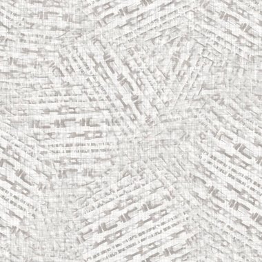 Kusursuz açık gri örgü, keten kumaş dokusu arka planı. Keten kenevir fiber doğal desen. Organik lifler kumaş yüzey malzemelerini birbirine yaklaştırır. Ecru düzensiz bulanık kumaş desenli kaba malzeme