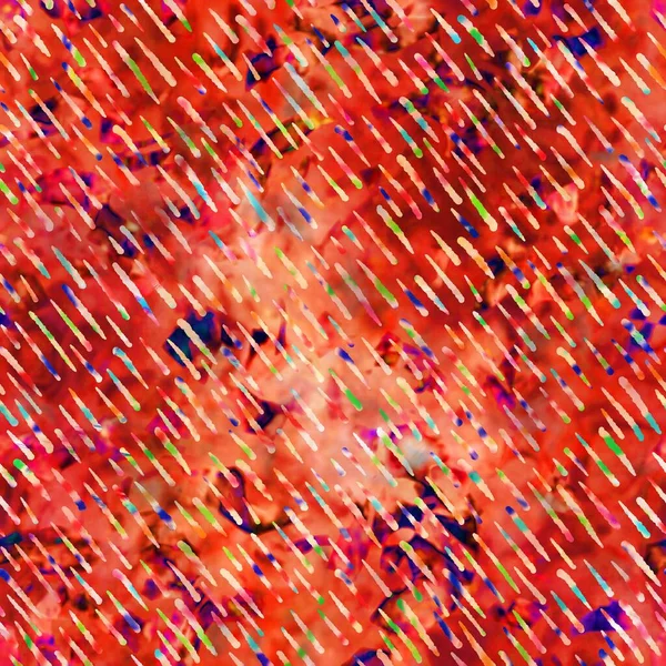 Размытый красный акварельный фон цветочного коллажа. Гранж бедственное галстук краски цветок меланж бесшовный узор. Разнообразный эффект яркого глюка во всем печатном виде. — стоковое фото