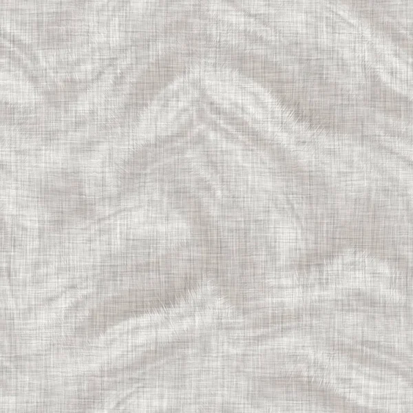 Kusursuz benekli gri Fransız dokuması keten dokusu arka plan. Eski ecru doğal keten fiber deseni. Tüm baskılar için organik çiftlik evi kumaşı. 