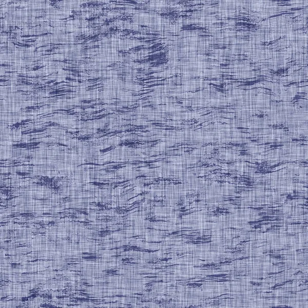 Textura sem emenda indigo manchado. Azul tecido boro algodão tingido efeito fundo. Japonês repetir batik resistir padrão. Branqueador de tinta de gravata angustiado. Asiático fusão allover quimono têxtil. Impressão de pano usado — Fotografia de Stock