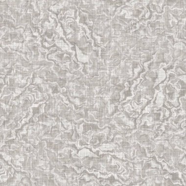 Kusursuz, soyut, gri, Fransız dokuması keten dokusu arka plan. Eski ecru doğal keten fiber deseni. Parmak izi için organik çiftlik evi kumaşı motifi. 