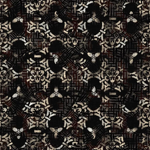 Kusursuz modern sepia camo baskı dokusu arka planı. Benekli kamuflaj deri desenli tekstil kumaş. Hırıltılı, bulanık çarşaflar her yerde. 