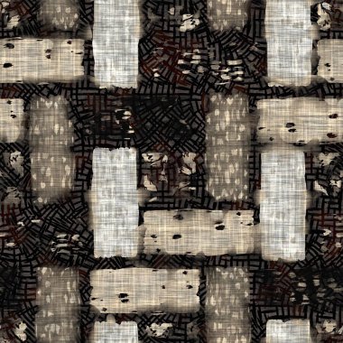 Kusursuz modern sepia camo baskı dokusu arka planı. Benekli kamuflaj deri desenli tekstil kumaş. Hırıltılı, bulanık çarşaflar her yerde. 