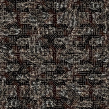 Kusursuz modern sepia camo baskı dokusu arka planı. Benekli kamuflaj deri desenli tekstil kumaş. Hırıltılı, bulanık çarşaflar her yerde. 