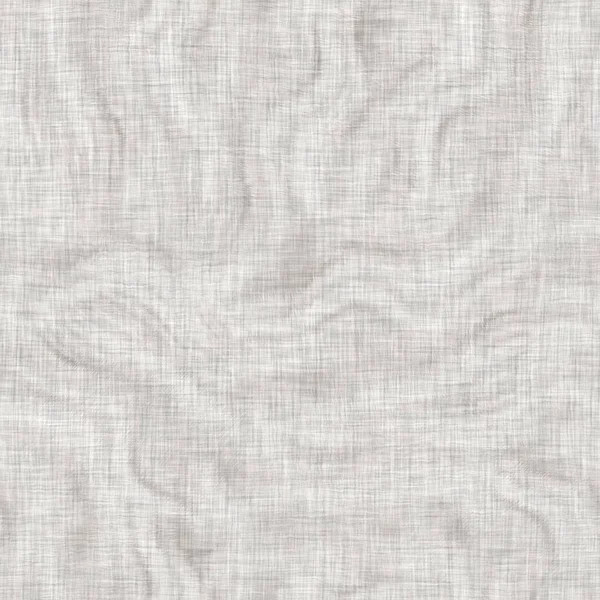 Kusursuz benekli gri Fransız dokuması keten dokusu arka plan. Eski ecru doğal keten fiber deseni. Tüm baskılar için organik çiftlik evi kumaşı. 