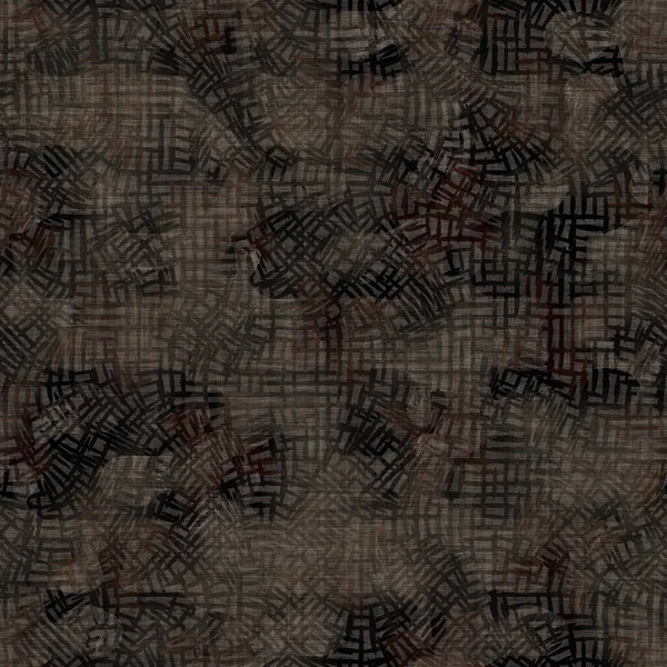Naadloze sepia grunge gevlekte print textuur achtergrond. Versleten oude patroon textiel. Grunge ruwe vervaging linnen over de hele print — Stockfoto