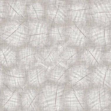 Kusursuz açık gri örgü, keten kumaş dokusu arka planı. Keten kenevir fiber doğal desen. Organik lifler kumaş yüzey malzemelerini birbirine yaklaştırır. Ecru düzensiz bulanık kumaş desenli kaba malzeme