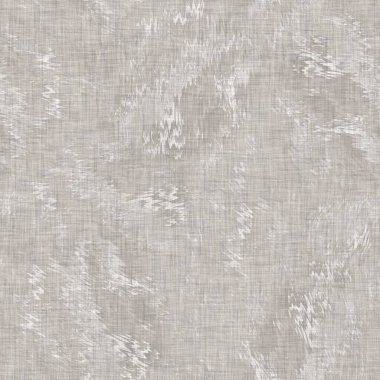 Kusursuz benekli gri Fransız dokuması keten dokusu arka plan. Eski ecru doğal keten fiber deseni. Tüm baskılar için organik çiftlik evi kumaşı. 