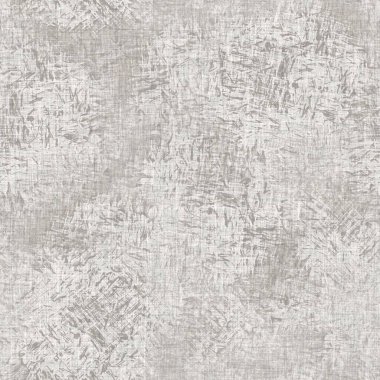 Kusursuz benekli gri Fransız dokuması keten dokusu arka plan. Eski ecru doğal keten fiber deseni. Tüm baskılar için organik çiftlik evi kumaşı. 
