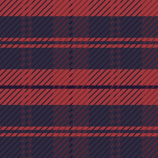 Cute Xmas red plaid vector seamless pattern. Проверил шотландскую фланелевую печать на кельтский домашний декор. Для высокогорного твида трехмерный графический дизайн. Плиточный деревенский зуб. — стоковый вектор