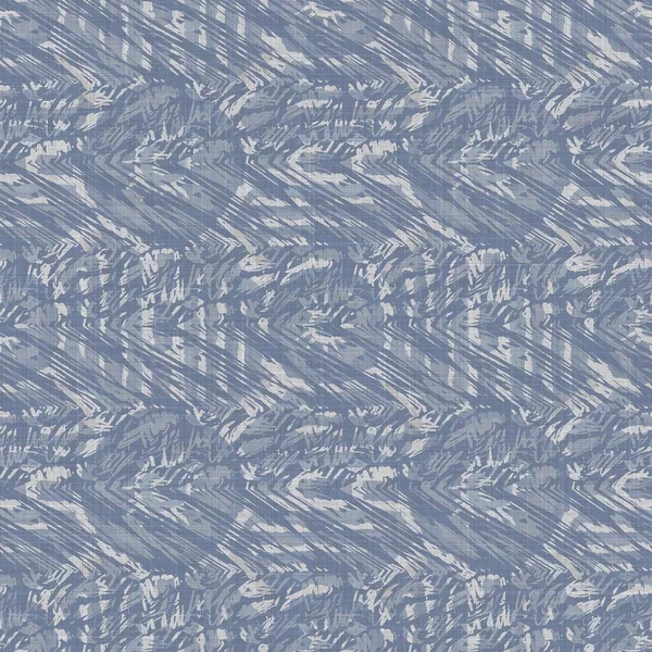 Nahtloses französisches Bauernhaus Damast Leinenmuster. Provence blau weiß gewebte Textur. Shabby chic Stil dekorativen Stoff Hintergrund. Textil rustikal auf der ganzen Linie — Stockfoto