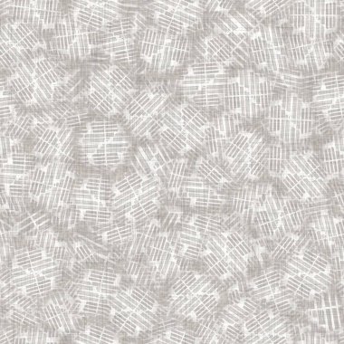 Kusursuz açık gri örgü, keten kumaş dokusu arka planı. Keten kenevir fiber doğal desen. Organik lifler kumaş yüzey malzemelerini birbirine yaklaştırır. Ecru düzensiz bulanık kumaş desenli kaba malzeme