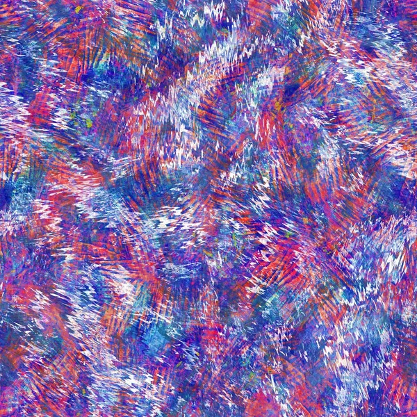 Zökkenőmentes nyári boho elmosta a nyomtatást. Grunge fény akvarell kollázs textúra háttér. Tengerparti viselet minta textil szövet. Festői rózsaszín kék pasztell elmosódott hiba az egész nyomtatás — Stock Fotó