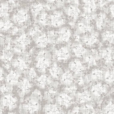 Kusursuz açık gri örgü, keten kumaş dokusu arka planı. Keten kenevir fiber doğal desen. Organik lifler kumaş yüzey malzemelerini birbirine yaklaştırır. Ecru düzensiz bulanık kumaş desenli kaba malzeme