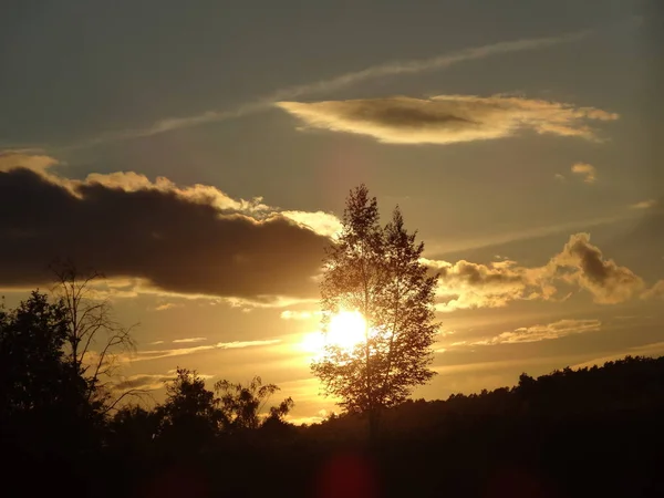 Bunlar alışılmadık gün batımı.