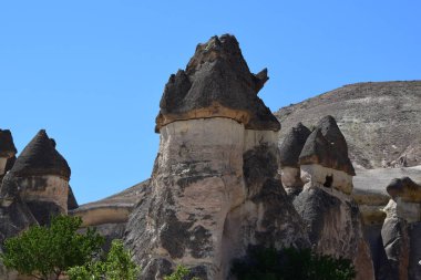 Cappadocia manzara volkanik oluşumu ile