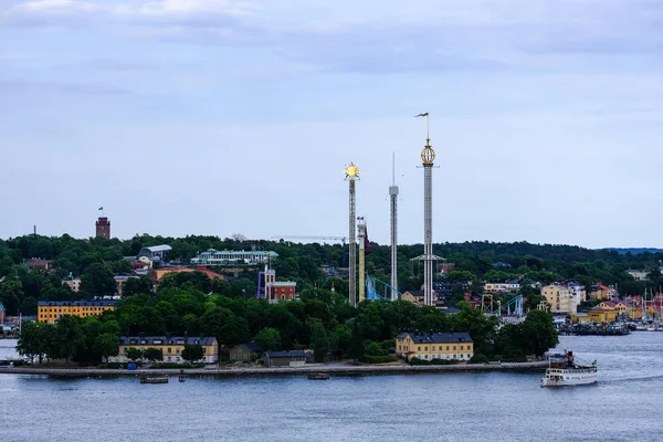 Eğlence Parkı Grona Lund Stokholm, İsveç'te görüntüleyin